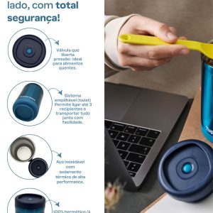 Termo Metálico sólidos 475ml