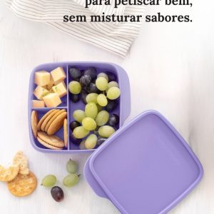 Snacks com divisórias